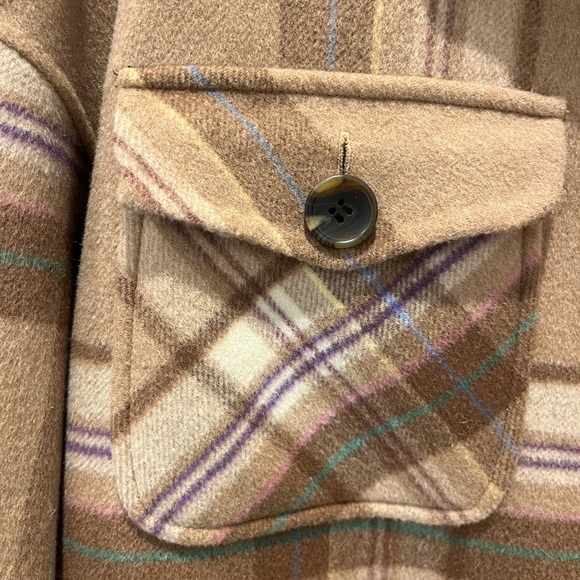 LNA Women's Beige Tan Plaid Boyfriend
Shacket Size Small Rugged Outdoors - Picture 16 of 16